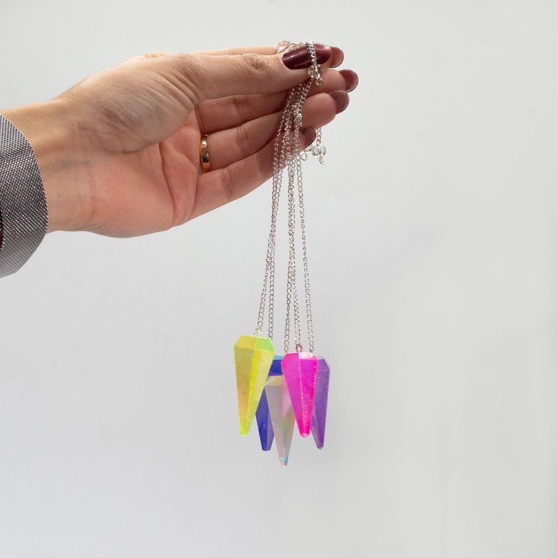 Šesterostrani Visak - Aurora Crystal Anđeosko Bijela - 4cm