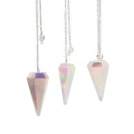 Šesterostrani Visak - Aurora Crystal Anđeosko Bijela - 4cm