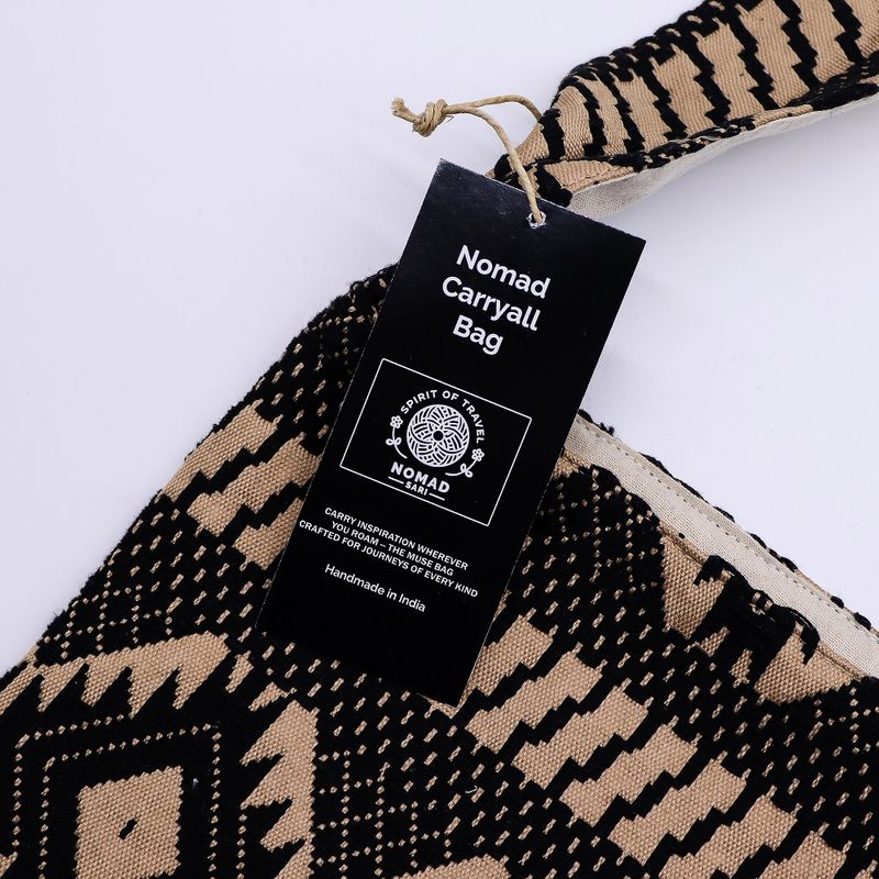 Jacquard prirodne torbe - Desert Loom - Nomad Carryall model