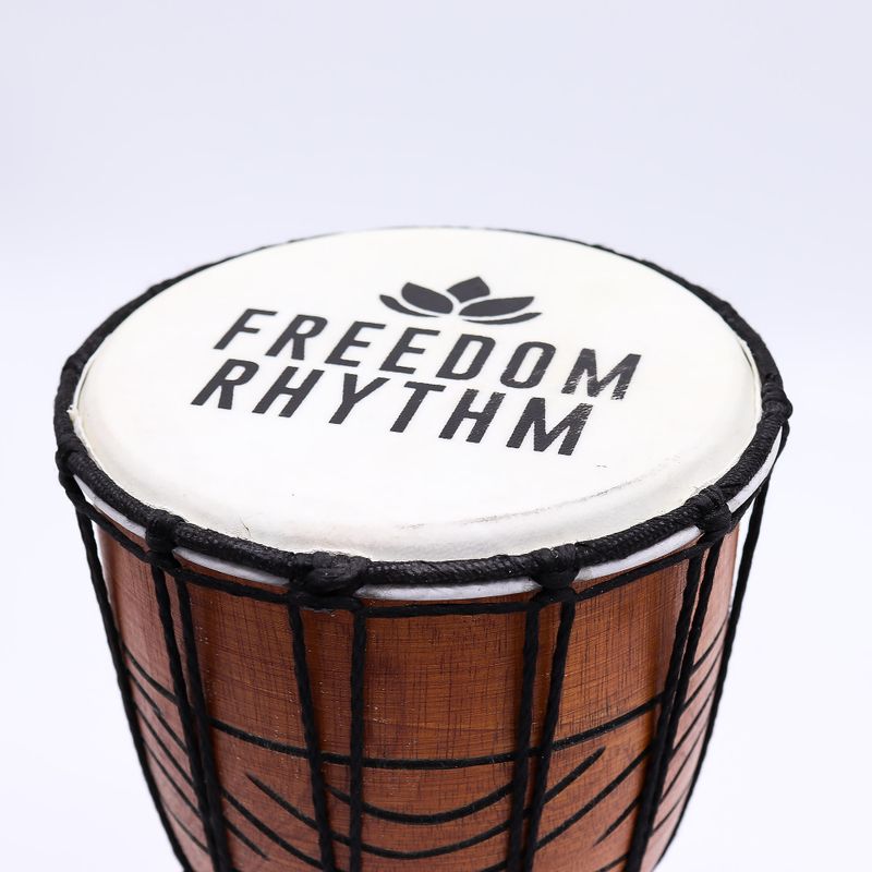 Mali Pro Djembe Bubanj - Ritam Slobode (visoki ton) - 30cm (promjer 15cm)