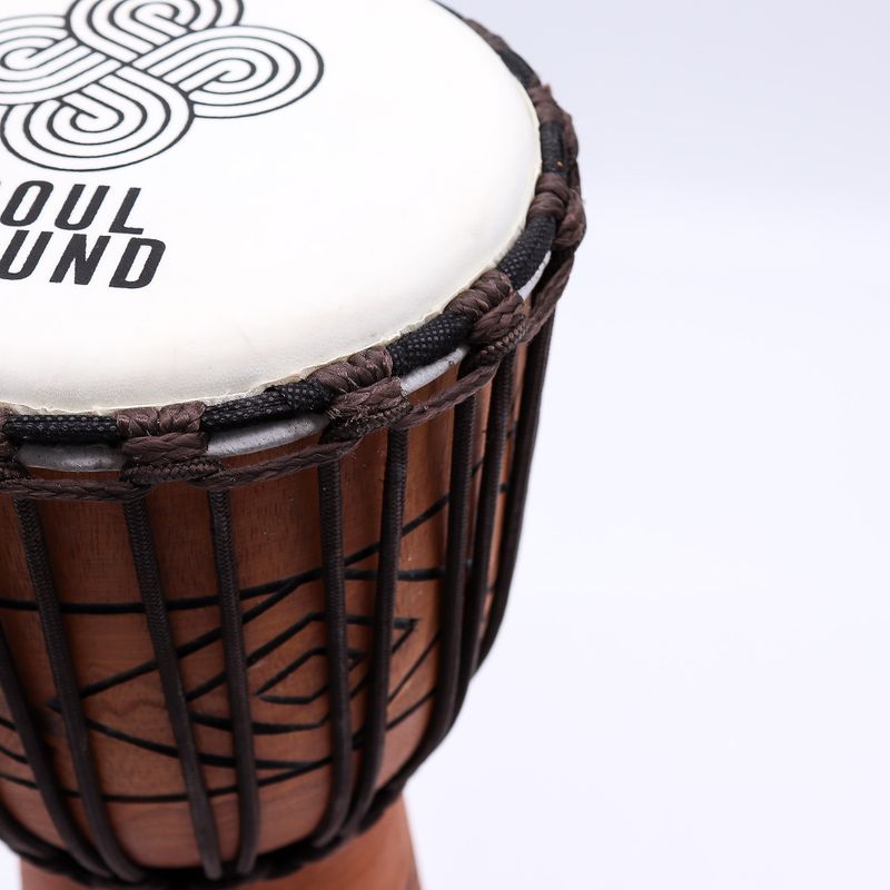 Srednji Pro Djembe Bubanj - Zvuk Duše (nizak ton) - 40cm (promjer 18cm)