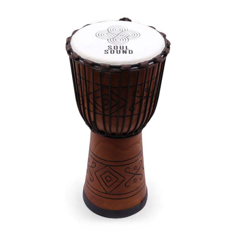 Veliki Pro Djembe Bubanj - Zvuk Duše (nizak ton) - 50cm (promjer 22cm)