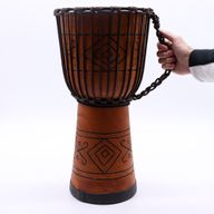 Veliki Pro Djembe Bubanj - Zvuk Duše (nizak ton) - 50cm (promjer 22cm)