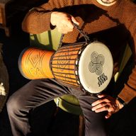 Veliki Pro Djembe Bubanj - Zvuk Duše (nizak ton) - 50cm (promjer 22cm)