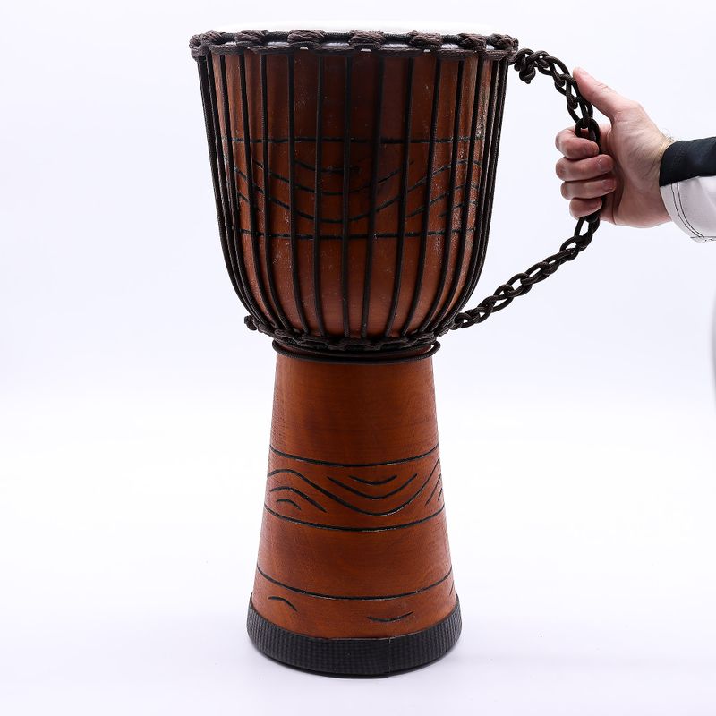 Veliki Pro Djembe Bubanj - Ritam Slobode (visoki ton) - 50cm (promjer 22cm)