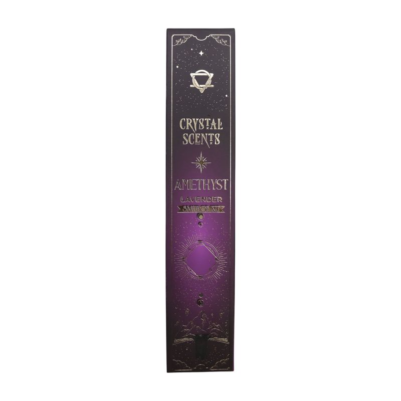 Mirisni štapići za pročišćavanje s ametistom - Lavanda