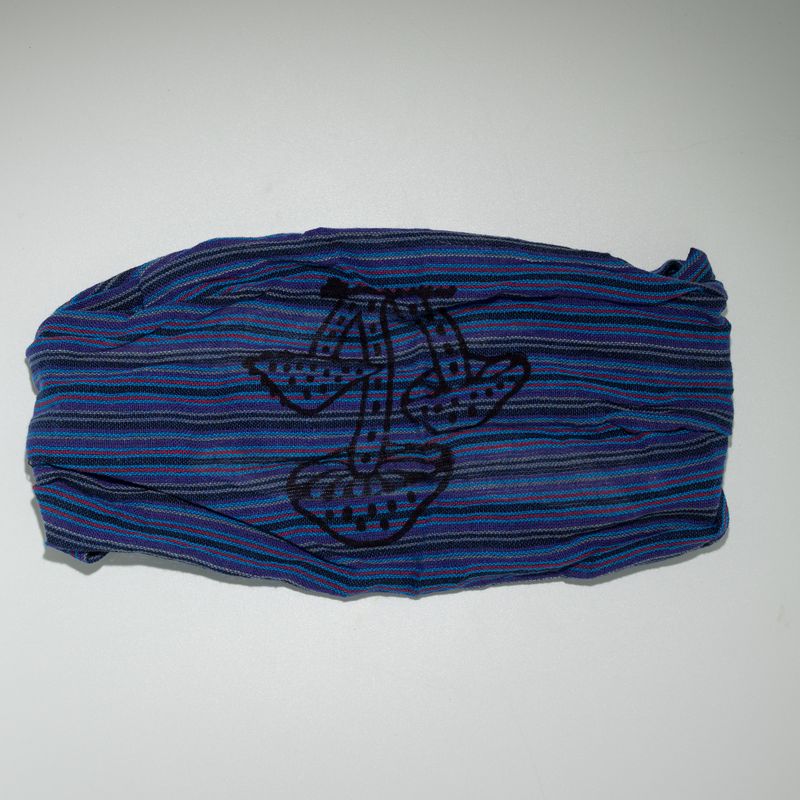 Nomad Sari hippie traka za kosu – block print, razni uzorci (56×25cm), univerzalna veličina