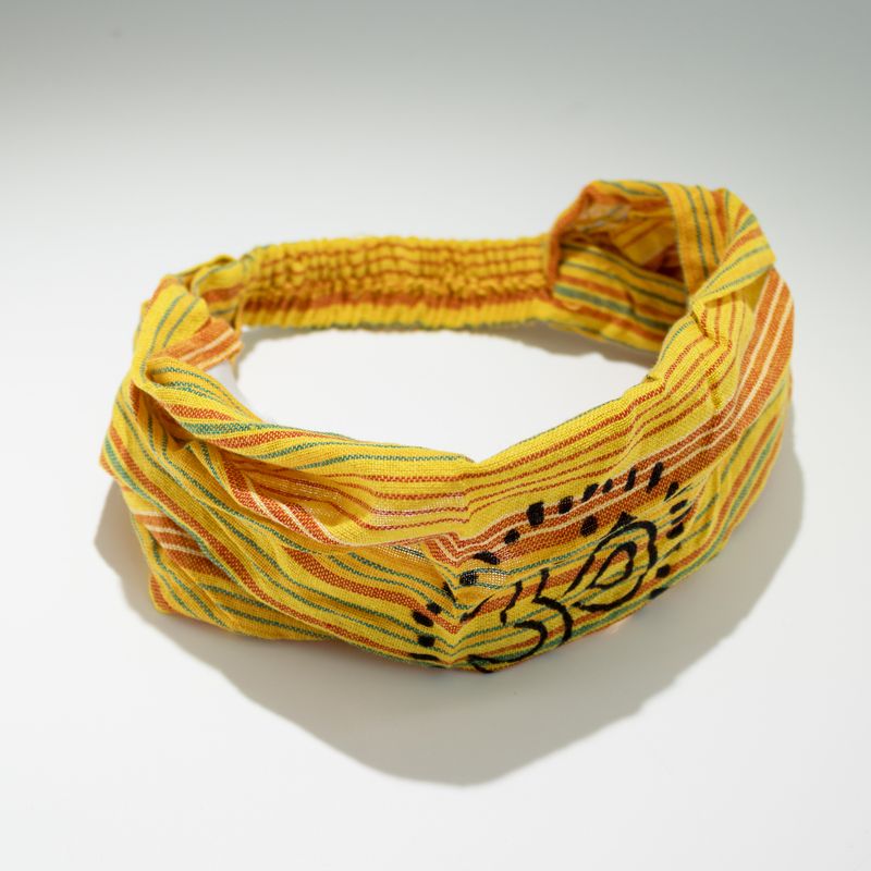 Nomad Sari hippie traka za kosu – block print, razni uzorci (56×25cm), univerzalna veličina