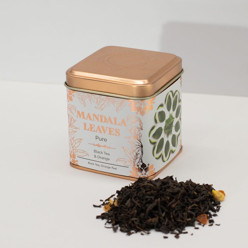 Organic Black & Orange Tea — Limenka — 50g