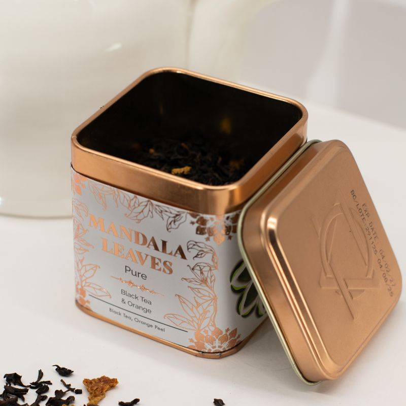 Organic Black & Orange Tea — Limenka — 50g
