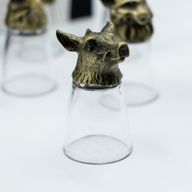 Obrnute shot čašice (25 ml) – Šumska & mistična stvorenja – Antik brončana