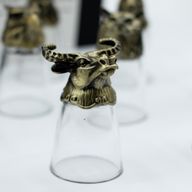 Obrnute shot čašice (25 ml) – Šumska & mistična stvorenja – Antik brončana