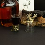 Obrnute shot čašice (25 ml) – Šumska & mistična stvorenja – Antik brončana
