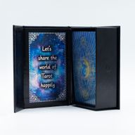 Set Tarot Karata s Plavim Foliotiskom – Lice Mjeseca – s knjižicom