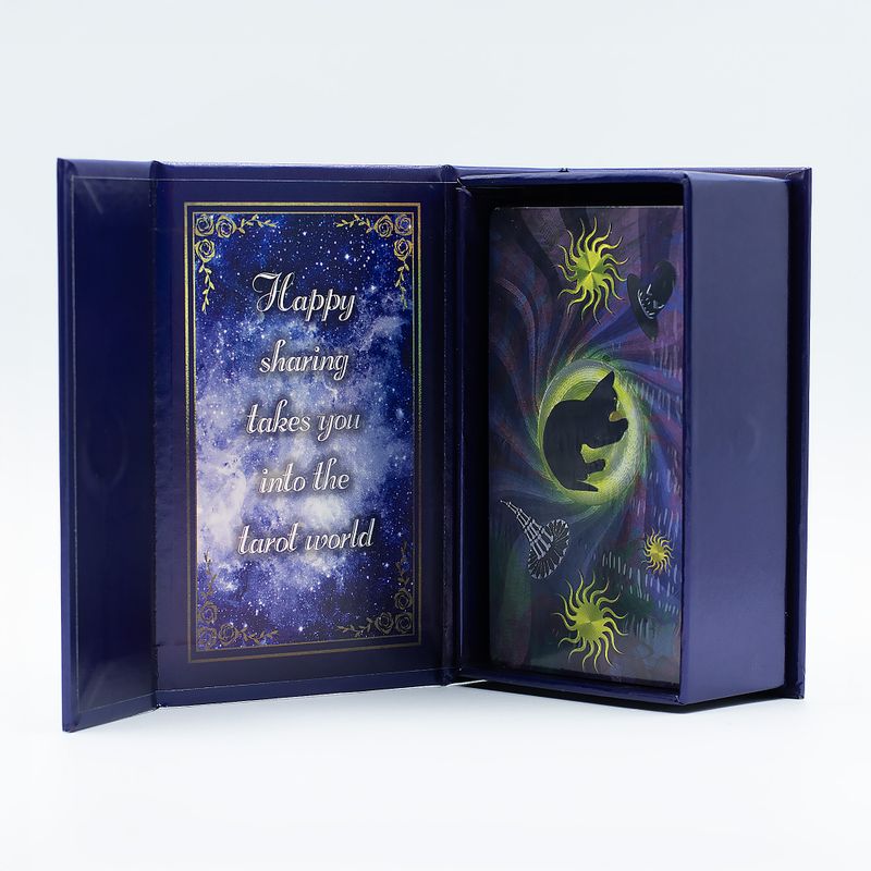 Set Tarot Karata s Ljubičastim Foliotiskom – Witch Tarot – s knjižicom