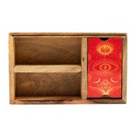 Tarot Kutija s Tri Pretinca i Držačem za Karte