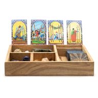 Tarot Kutija s Četiri Pretinca i Držačem za Karte