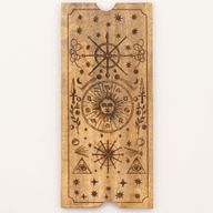 Tarot Kutija s Četiri Pretinca i Držačem za Karte