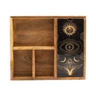 Tarot Kutija s Četiri Pretinca i Držačem za Karte