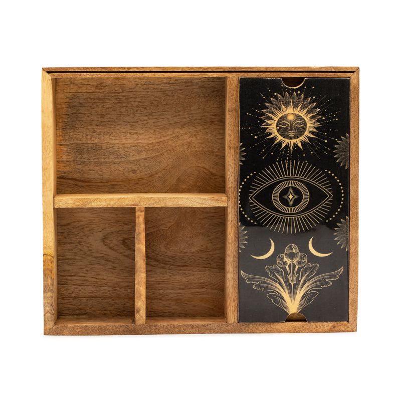 Tarot Kutija s Četiri Pretinca i Držačem za Karte