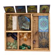 Tarot Kutija s Četiri Pretinca i Držačem za Karte