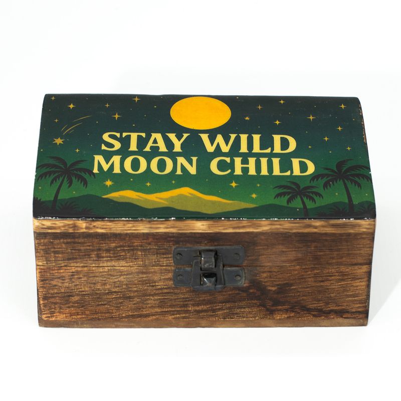 Srednja Emajlirana Kutija – Stay Wild Moon Child