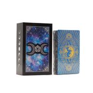 Set Tarot Karata s Plavim Foliotiskom – Lice Mjeseca – s knjižicom