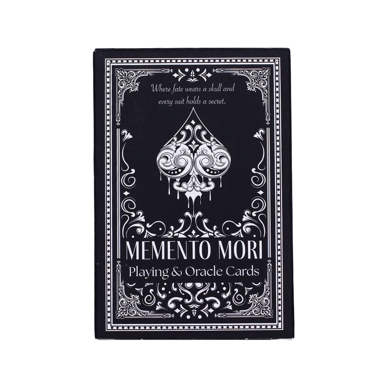 Memento Mori Gotičke Karte za Igranje i Proricanje