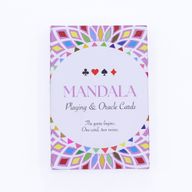 Mandala Karte za Igranje i Proricanje – Kaleidoskopska Simetrija