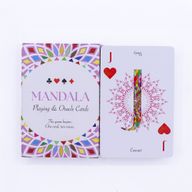 Mandala Karte za Igranje i Proricanje – Kaleidoskopska Simetrija