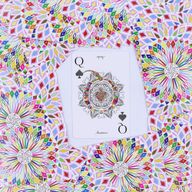 Mandala Karte za Igranje i Proricanje – Kaleidoskopska Simetrija