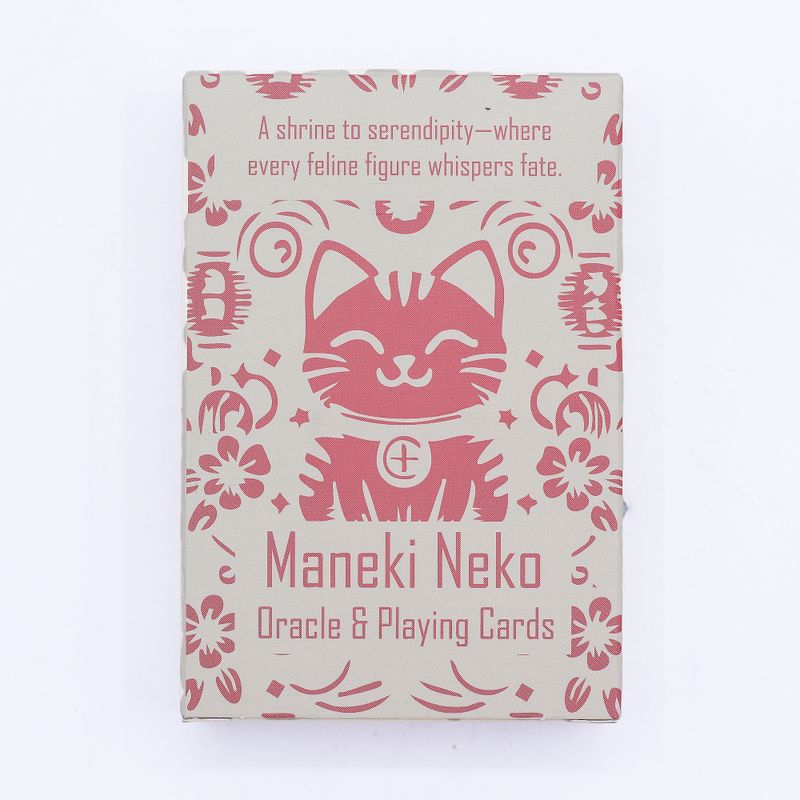 Sretne Mačke Karte za Igranje i Proricanje – Maneki Neko Špil