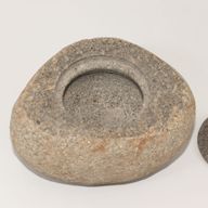 Posuda za uzemljenje od prirodnog riječnog kamena – Velika (cca 15x12cm)