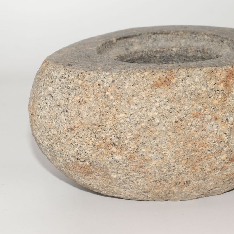 Posuda za uzemljenje od prirodnog riječnog kamena – Velika (cca 15x12cm)