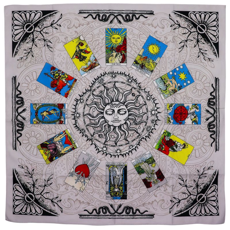 Platno za Čitanje Tarota – Drvo Života (75x75cm)