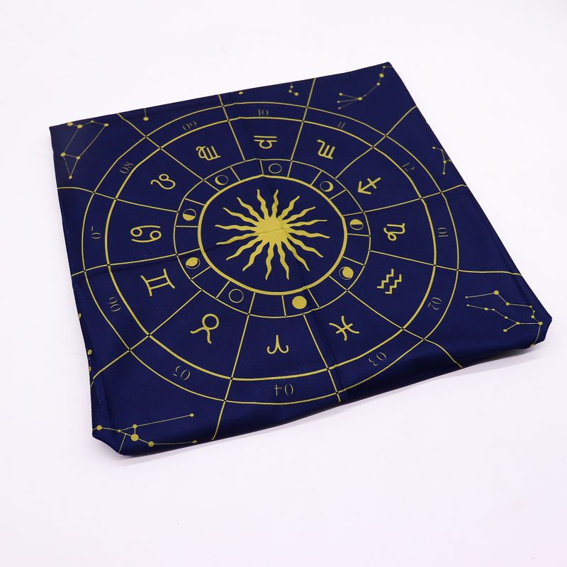 Platno za Čitanje Tarota – Zodijak (75 x 75cm)