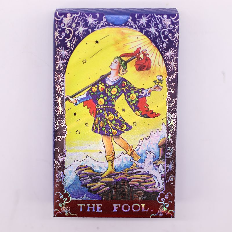 Set Tarot Karata s Plavom Folijom – Mandala - s priručnikom