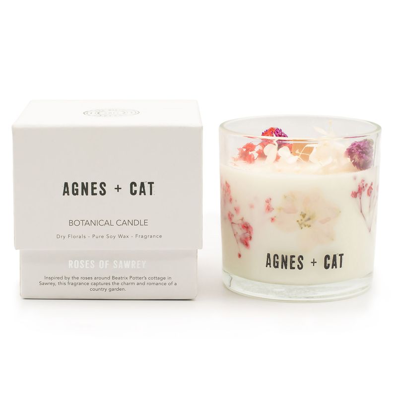 Agnes + Cat botanička svijeća od sojinog voska - Roses of Sawrey