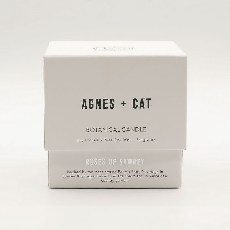 Agnes + Cat botanička svijeća od sojinog voska - Roses of Sawrey