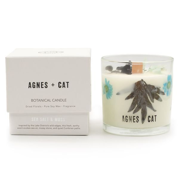 Agnes + Cat Botanička svijeća od sojinog voska - Sea Salt & Moss
