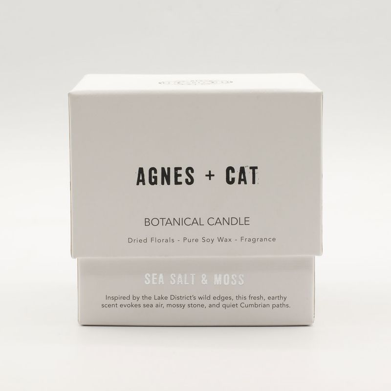 Agnes + Cat Botanička svijeća od sojinog voska - Sea Salt & Moss