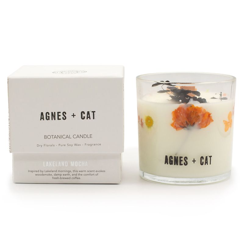 Agnes + Cat botanička svijeća od sojinog voska - Lakeland Mocha