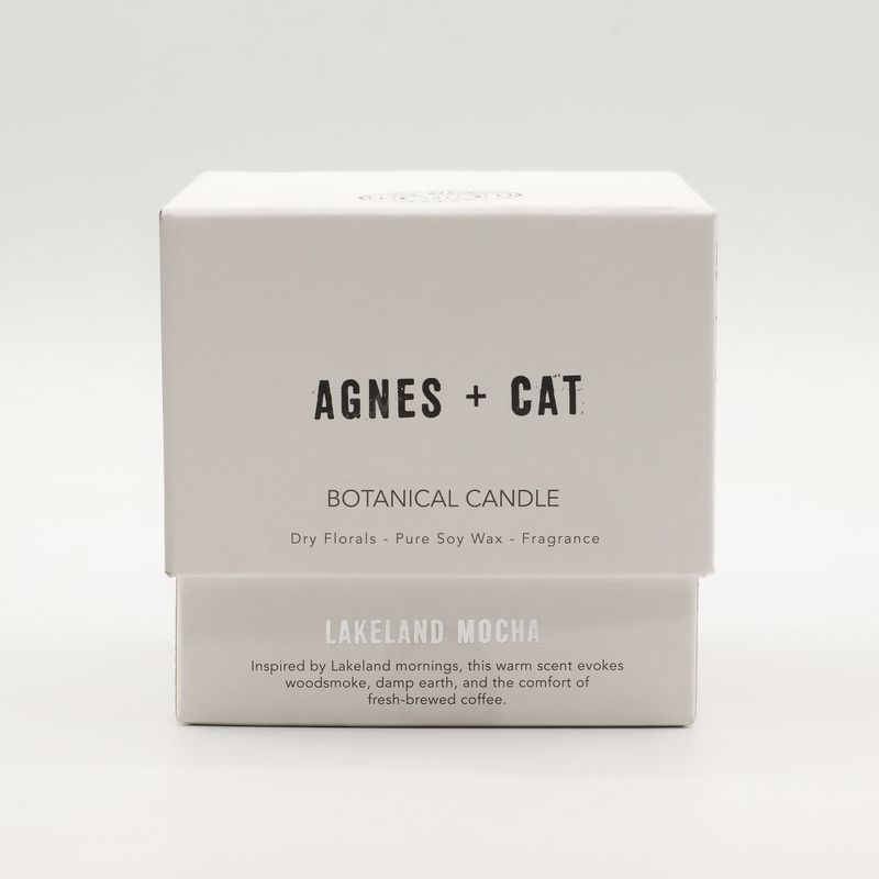 Agnes + Cat botanička svijeća od sojinog voska - Lakeland Mocha