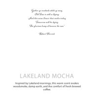 Agnes + Cat botanička svijeća od sojinog voska - Lakeland Mocha