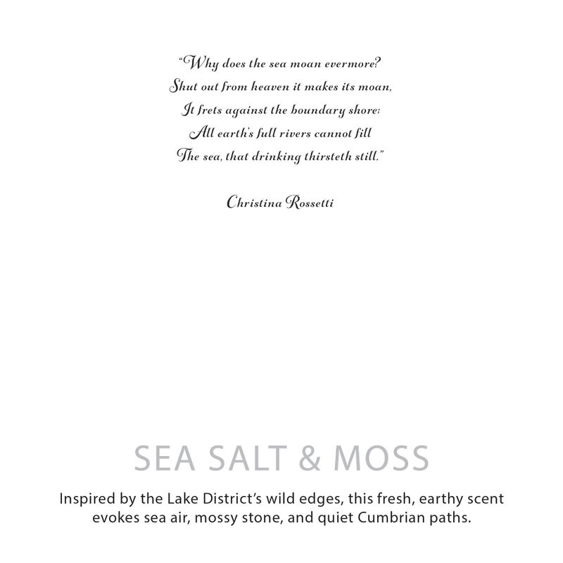 Agnes + Cat Botanička svijeća od sojinog voska - Sea Salt & Moss