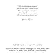 Agnes + Cat Botanička svijeća od sojinog voska - Sea Salt & Moss