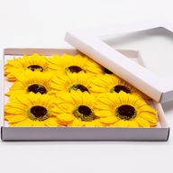 Cvijet od Sapuna za Rukotvorine - Jumbo Suncokreti - (14 cm)