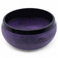 Veoma Glasna - Pjevajuća Zdjela s Gljivama – 23x10,5 cm 1,3 kg – Purple Haze