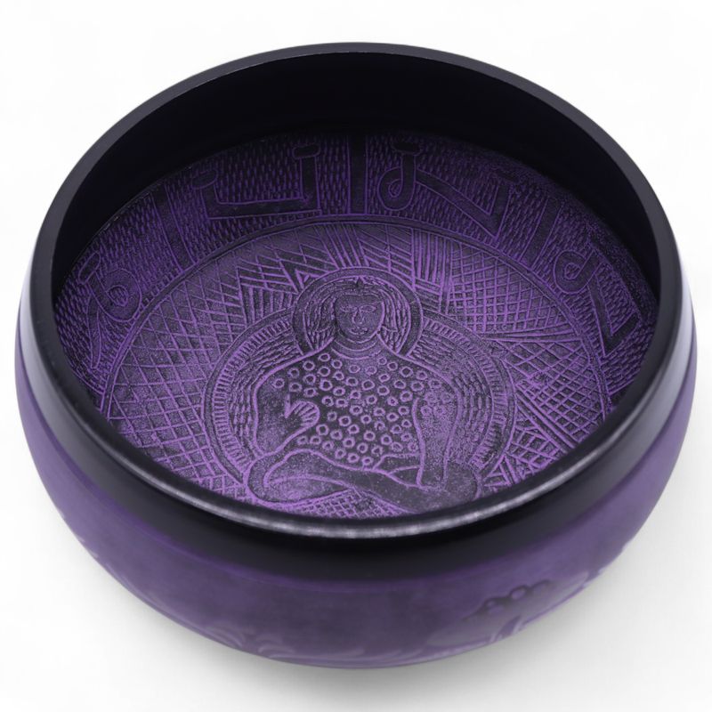 Veoma Glasna - Pjevajuća Zdjela s Gljivama – 23x10,5 cm 1,3 kg – Purple Haze