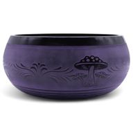 Veoma Glasna - Pjevajuća Zdjela s Gljivama – 23x10,5 cm 1,3 kg – Purple Haze